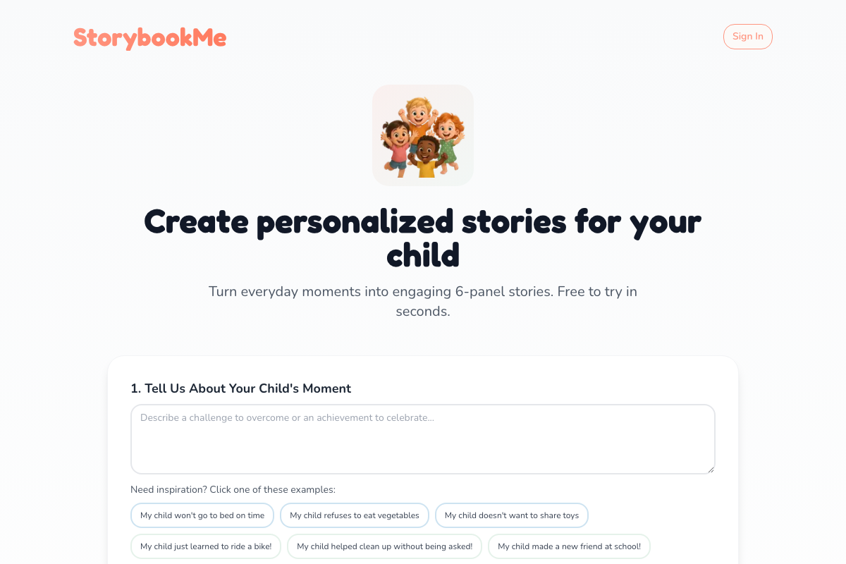 StorybookMe